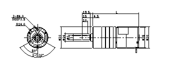 TE-38DHL　外観図